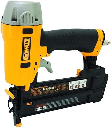 DEWALT DWFP12231 equipo de pistola neumática para clavos con abertura 18, de 2 pulgadas.